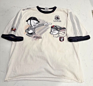 Vintage Lot 29 Looney Tunes Elmer Fudd "Hunting for Wabbit" Y2K Graphic Tee - L